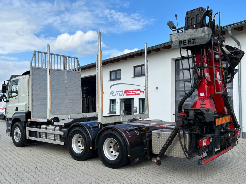 DAF CF 460 6x4 mit Riedler Holzaufb. Penz Kran 12Z - Caminhão florestal, Caminhão grua: foto 5 DAF CF 460 6x4 mit Riedler Holzaufb. Penz Kran 12Z - Caminhão florestal, Caminhão grua: foto 5