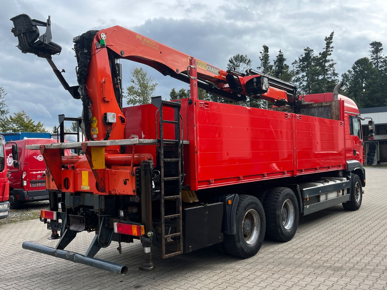 MAN TGA 26.480 mit Palfinger PK 24001L mit Winde - Camião de caixa aberta/ Plataforma, Caminhão grua: foto 5 MAN TGA 26.480 mit Palfinger PK 24001L mit Winde - Camião de caixa aberta/ Plataforma, Caminhão grua: foto 5