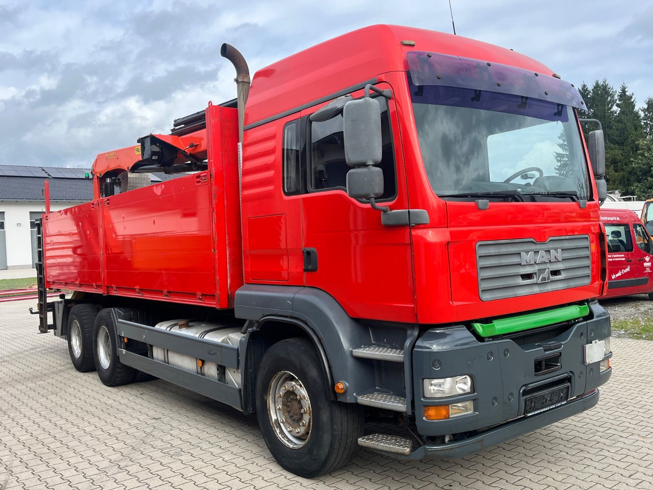 MAN TGA 26.480 mit Palfinger PK 24001L mit Winde - Camião de caixa aberta/ Plataforma, Caminhão grua: foto 3 MAN TGA 26.480 mit Palfinger PK 24001L mit Winde - Camião de caixa aberta/ Plataforma, Caminhão grua: foto 3