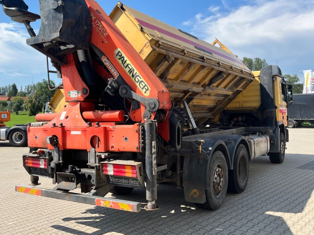 Caminhão basculante, Caminhão grua Mercedes-Benz Actros 2544 MP2 Kupplung Retarder PK 17502: foto 10