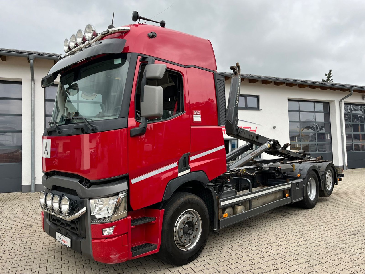 Renault T520 6x2 Meiller RS 21 Abrollkipper Lift Lenk - Caminhão polibenne: foto 1 Renault T520 6x2 Meiller RS 21 Abrollkipper Lift Lenk - Caminhão polibenne: foto 1
