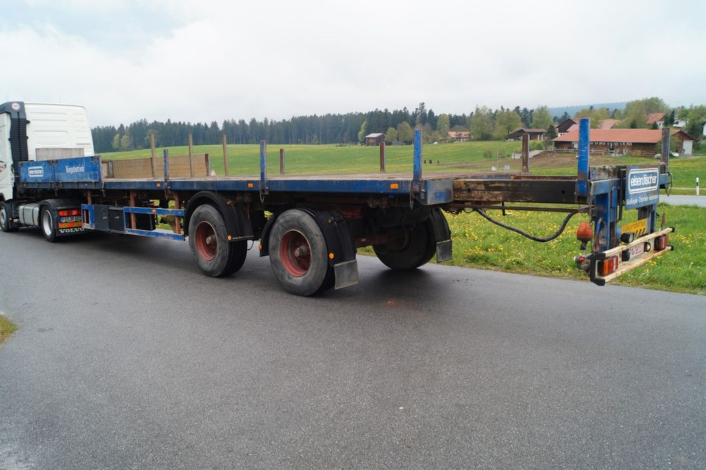 Unterholzner ULSZ 20/E Lenkachse - Semi-reboque plataforma/ Caixa aberta: foto 4 Unterholzner ULSZ 20/E Lenkachse - Semi-reboque plataforma/ Caixa aberta: foto 4