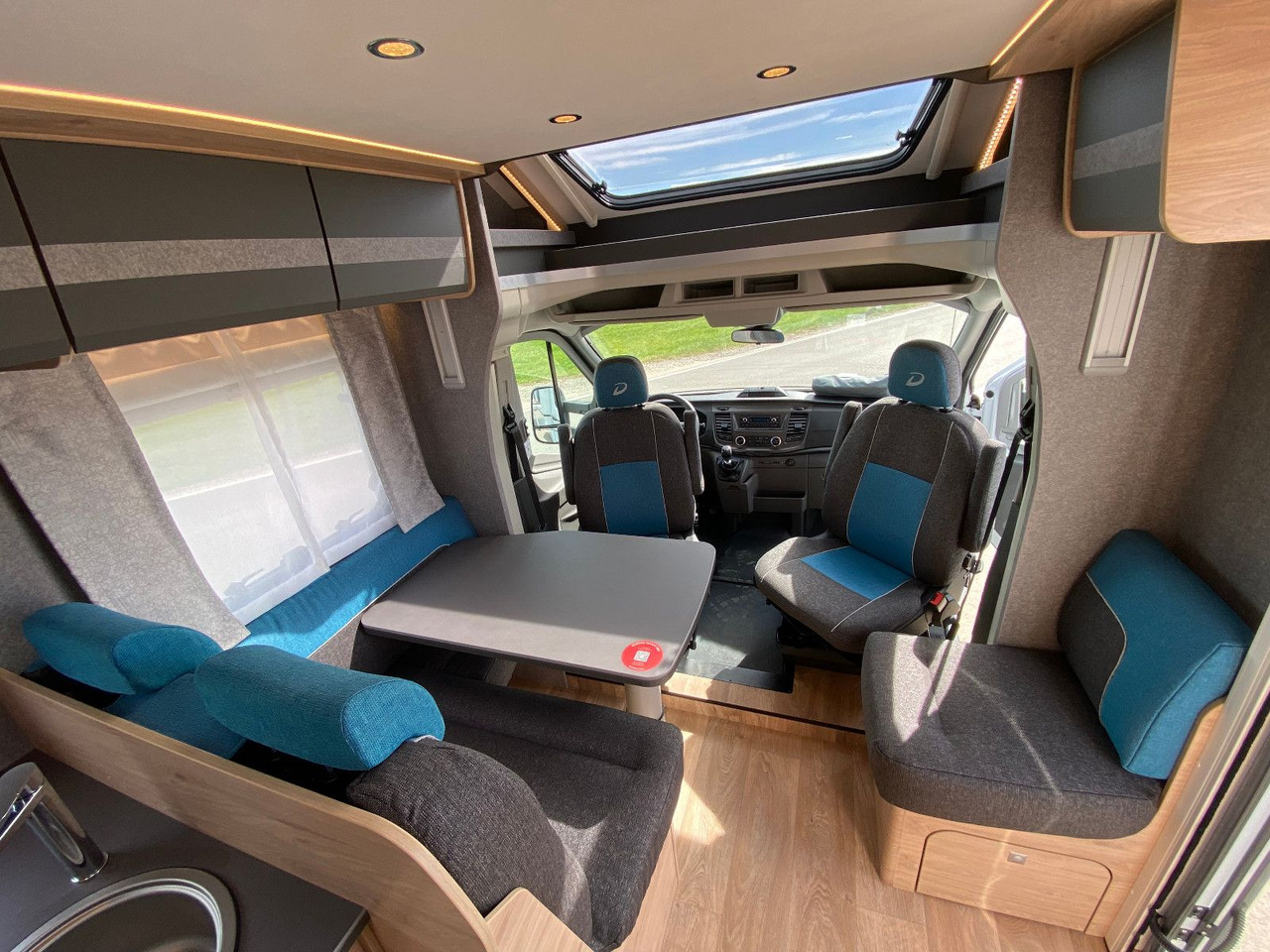 Autocaravana perfilada Dethleffs Just Go T 7055 EB, Hubbett, Markise, Navi+RFK: foto 18
