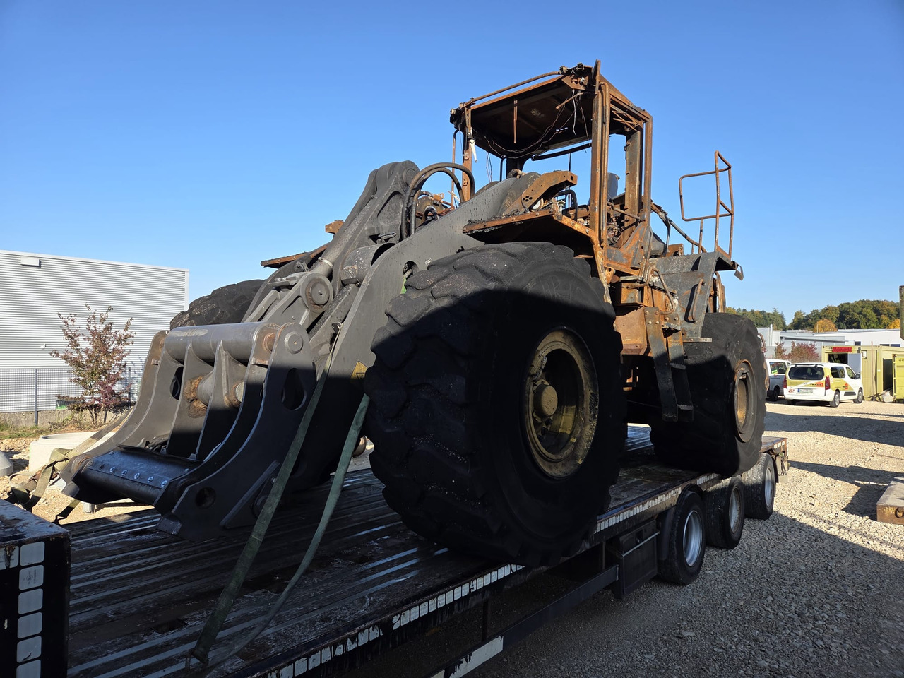 VOLVO L150 Bj: 2020 Brandschaden hydr. Schnellwechsler - Carregadeira de rodas: foto 1 VOLVO L150 Bj: 2020 Brandschaden hydr. Schnellwechsler - Carregadeira de rodas: foto 1