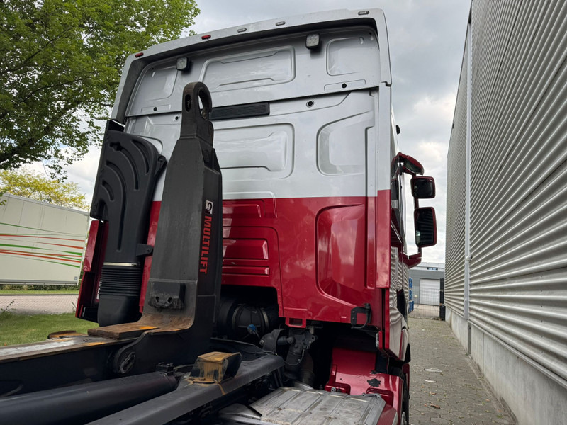 Caminhão polibenne Renault T480 13 LTR / 6X2 / MultiLift 26T / Roof Klima / NL Truck: foto 19