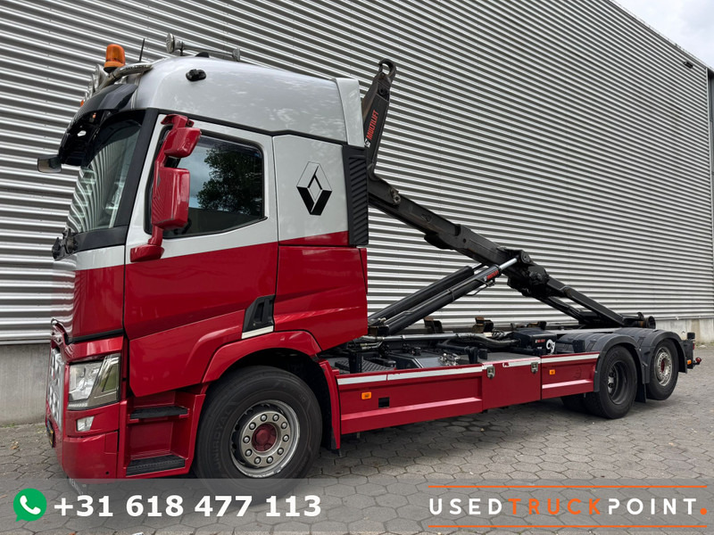 Renault T480 / 6X2 / MultiLift 26T / Roof Klima / TUV: 8-2025 / NL Truck - Caminhão polibenne: foto 1 Renault T480 / 6X2 / MultiLift 26T / Roof Klima / TUV: 8-2025 / NL Truck - Caminhão polibenne: foto 1