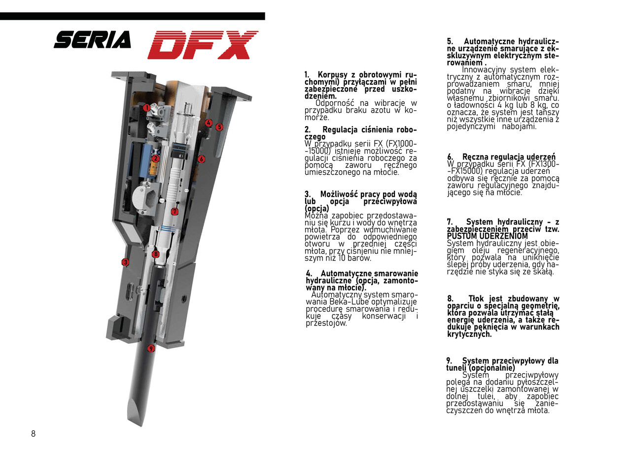 DEMOQ DFX3200 Hydraulic breaker 3200 kg - Martelo hidráulico de Escavadeira: foto 3 DEMOQ DFX3200 Hydraulic breaker 3200 kg - Martelo hidráulico de Escavadeira: foto 3
