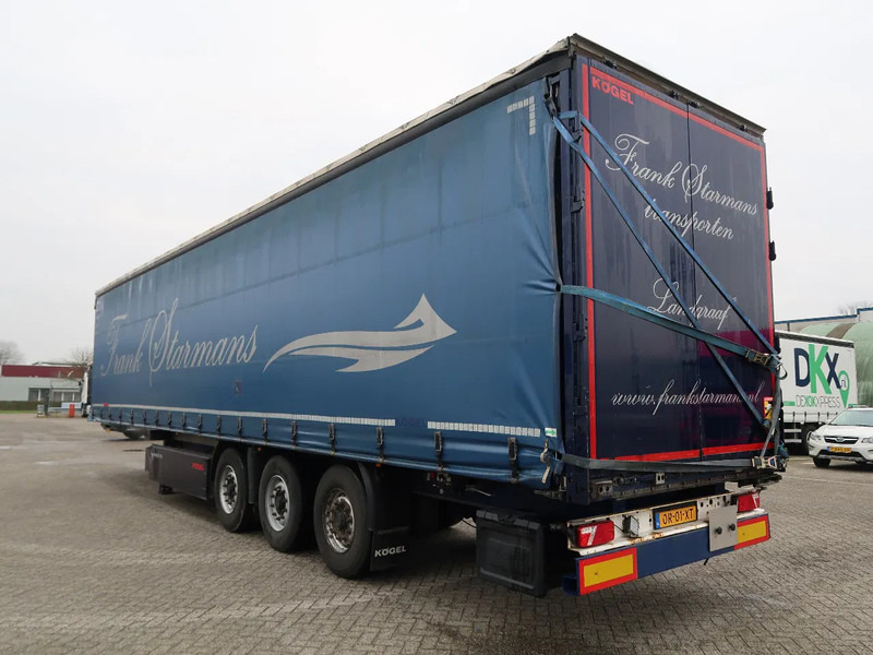Semi-reboque de lona Kögel S24-1, 3 Achsen, BPW, Coil, Edscha, TUV, NL Trailer: foto 8