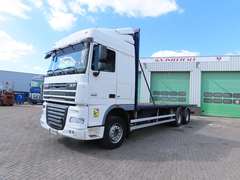 DAF XF 105.460 654164 km EEV Euro5 , 6x2, Retarder, towbar. FRANCE truck! - Camião de caixa aberta/ Plataforma: foto 1 DAF XF 105.460 654164 km EEV Euro5 , 6x2, Retarder, towbar. FRANCE truck! - Camião de caixa aberta/ Plataforma: foto 1