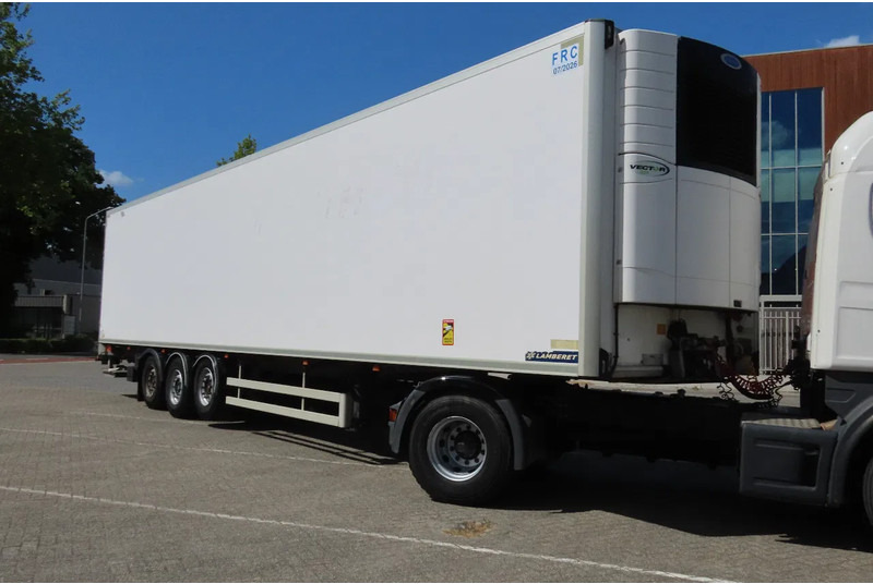 LAMBERET FRC 07/2026 SAF, 5496 diesel hours, CARRIER VECTOR 1550 - Semireboque frigorífico: foto 1 LAMBERET FRC 07/2026 SAF, 5496 diesel hours, CARRIER VECTOR 1550 - Semireboque frigorífico: foto 1