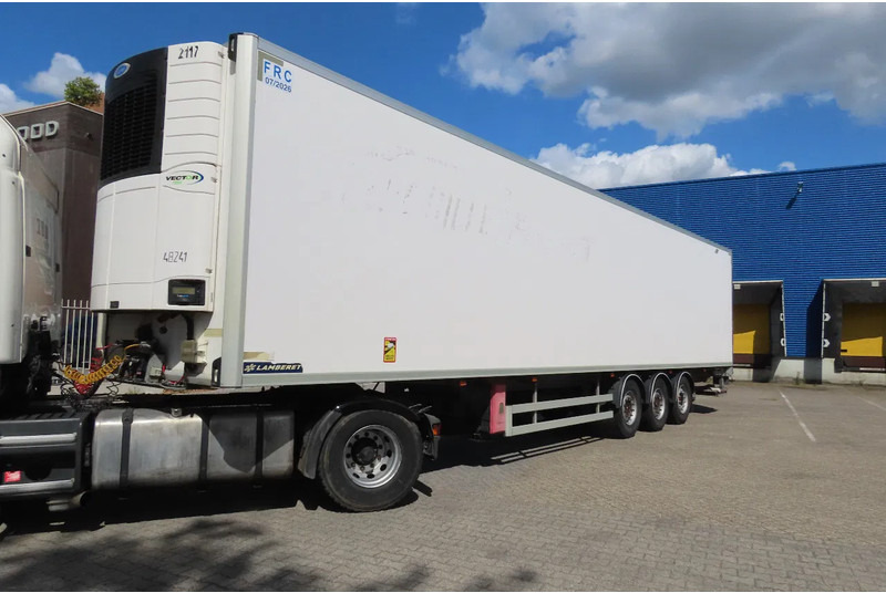 LAMBERET FRC 07/2026, SAF, 5496 diesel hours, CARRIER VECTOR 1550 - Semireboque frigorífico: foto 1 LAMBERET FRC 07/2026, SAF, 5496 diesel hours, CARRIER VECTOR 1550 - Semireboque frigorífico: foto 1