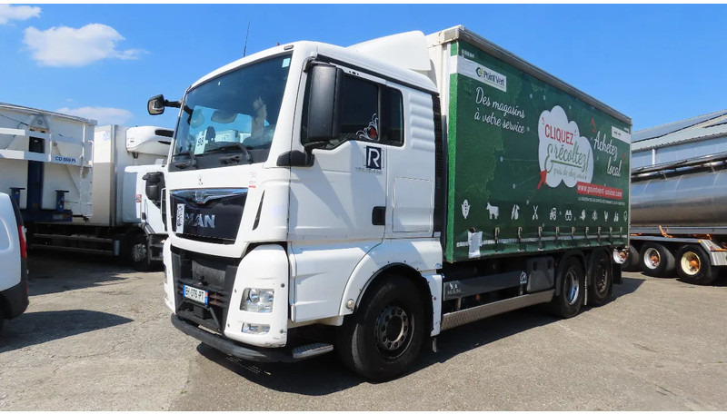 MAN TGX 26.480 446577 KM! RETARDER+ liftaxel + moving axel - Caminhão com lona: foto 5 MAN TGX 26.480 446577 KM! RETARDER+ liftaxel + moving axel - Caminhão com lona: foto 5