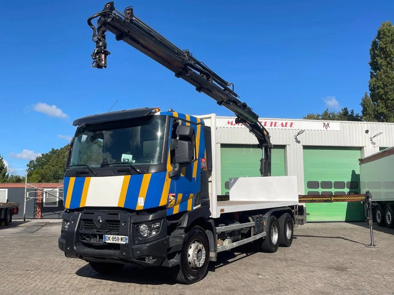 Renault C430 Year 2018 X HIDUO 188 HIAB CRANE, RETARDER, NAVI - Caminhão grua: foto 1 Renault C430 Year 2018 X HIDUO 188 HIAB CRANE, RETARDER, NAVI - Caminhão grua: foto 1