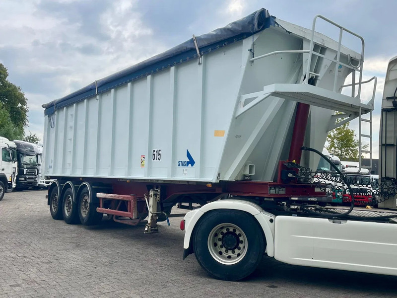 Stas TOP CONDITION 48m3, disc breaks, AIR SUSP, SAF AXLES! - Semireboque basculante: foto 1 Stas TOP CONDITION 48m3, disc breaks, AIR SUSP, SAF AXLES! - Semireboque basculante: foto 1