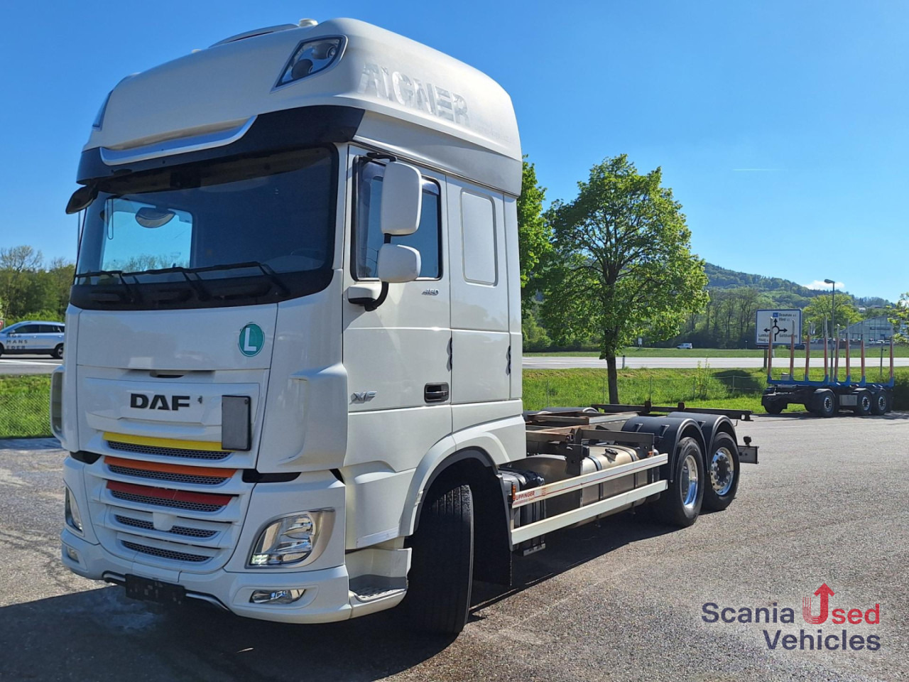 DAF XF 480 6X2 BDF Super Space Lenkachse ! - Caminhão transportador de contêineres/ Caixa móvel: foto 1 DAF XF 480 6X2 BDF Super Space Lenkachse ! - Caminhão transportador de contêineres/ Caixa móvel: foto 1