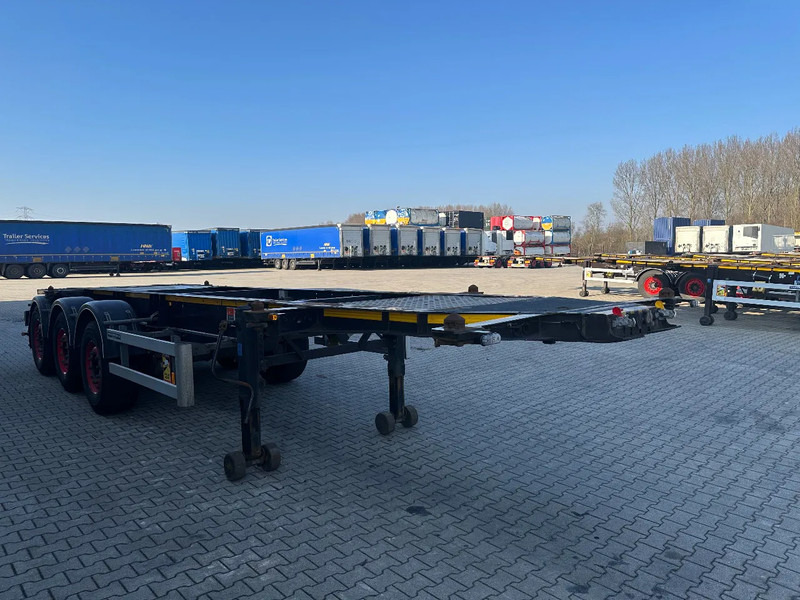 Burg 20FT / 20FT SWAP ADR (EX/II, EX/III, FL, AT) Chassis, 3.690kg, SAF INTRADISC, 2x Liftaxle, NL-chassis, APK/ADR: 08-2025 - Semireboque transportador de contêineres/ Caixa móvel: foto 5 Burg 20FT / 20FT SWAP ADR (EX/II, EX/III, FL, AT) Chassis, 3.690kg, SAF INTRADISC, 2x Liftaxle, NL-chassis, APK/ADR: 08-2025 - Semireboque transportador de contêineres/ Caixa móvel: foto 5