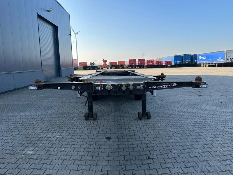 Burg 20FT + 20FT SWAP ADR (EX/II, EX/III, FL, AT) Chassis, empty weight: 3.690kg, SAF INTRADISC, 2x Liftaxle, NL-chassis - Semireboque transportador de contêineres/ Caixa móvel: foto 5 Burg 20FT + 20FT SWAP ADR (EX/II, EX/III, FL, AT) Chassis, empty weight: 3.690kg, SAF INTRADISC, 2x Liftaxle, NL-chassis - Semireboque transportador de contêineres/ Caixa móvel: foto 5