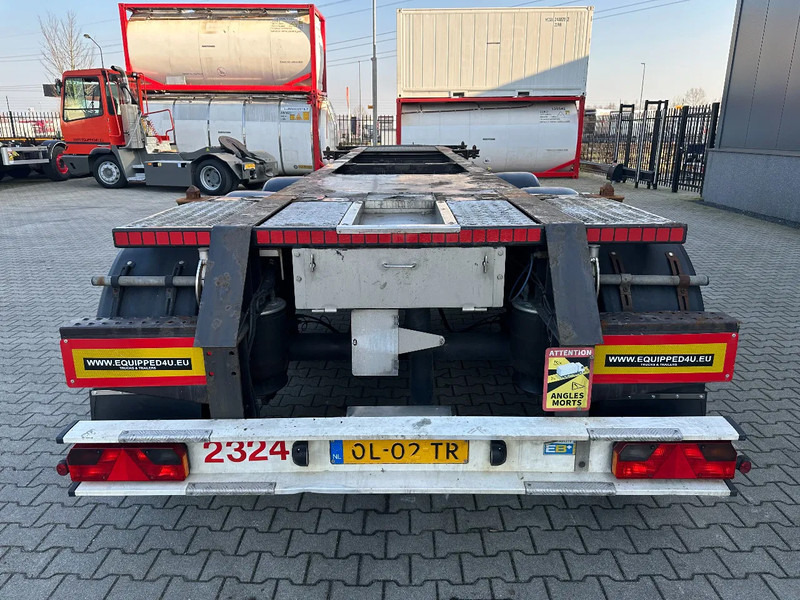 Burg 20FT + 20FT SWAP ADR (EX/II, EX/III, FL, AT) Chassis, empty weight: 3.690kg, SAF INTRADISC, 2x Liftaxle, NL-chassis - Semireboque transportador de contêineres/ Caixa móvel: foto 4 Burg 20FT + 20FT SWAP ADR (EX/II, EX/III, FL, AT) Chassis, empty weight: 3.690kg, SAF INTRADISC, 2x Liftaxle, NL-chassis - Semireboque transportador de contêineres/ Caixa móvel: foto 4