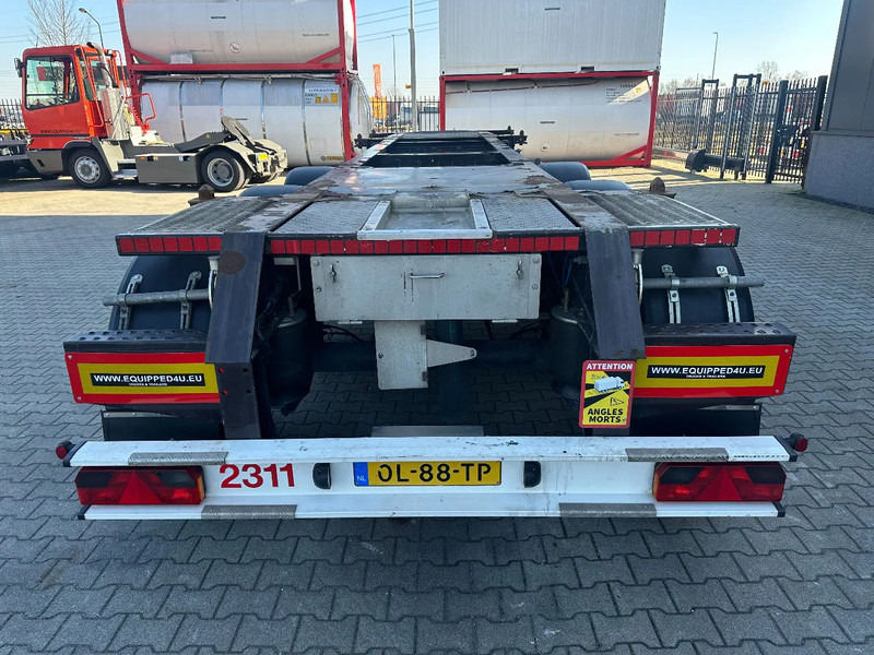 Burg 20FT / 20FT SWAP ADR (EX/II, EX/III, FL, AT), Leergewicht : 3.690kg, SAF INTRADISC, 2x Liftachse, NL-Chassis, APK/ADR: 08-2025 - Semireboque transportador de contêineres/ Caixa móvel: foto 4 Burg 20FT / 20FT SWAP ADR (EX/II, EX/III, FL, AT), Leergewicht : 3.690kg, SAF INTRADISC, 2x Liftachse, NL-Chassis, APK/ADR: 08-2025 - Semireboque transportador de contêineres/ Caixa móvel: foto 4