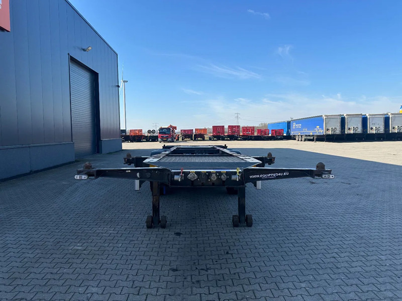 Burg 20FT / 20FT SWAP ADR (EX/II, EX/III, FL, AT), Leergewicht : 3.690kg, SAF INTRADISC, 2x Liftachse, NL-Chassis, APK/ADR: 08-2025 - Semireboque transportador de contêineres/ Caixa móvel: foto 5 Burg 20FT / 20FT SWAP ADR (EX/II, EX/III, FL, AT), Leergewicht : 3.690kg, SAF INTRADISC, 2x Liftachse, NL-Chassis, APK/ADR: 08-2025 - Semireboque transportador de contêineres/ Caixa móvel: foto 5