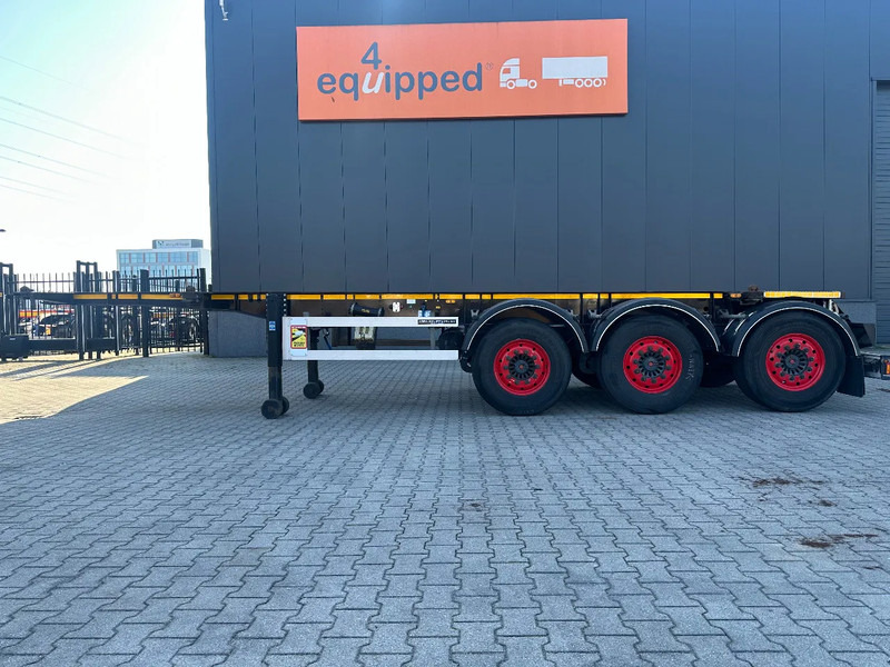 Burg 20FT / 20FT SWAP ADR (EX/II, EX/III, FL, AT), Leergewicht : 3.690kg, SAF INTRADISC, 2x Liftachse, NL-Chassis, APK/ADR: 08-2025 - Semireboque transportador de contêineres/ Caixa móvel: foto 2 Burg 20FT / 20FT SWAP ADR (EX/II, EX/III, FL, AT), Leergewicht : 3.690kg, SAF INTRADISC, 2x Liftachse, NL-Chassis, APK/ADR: 08-2025 - Semireboque transportador de contêineres/ Caixa móvel: foto 2