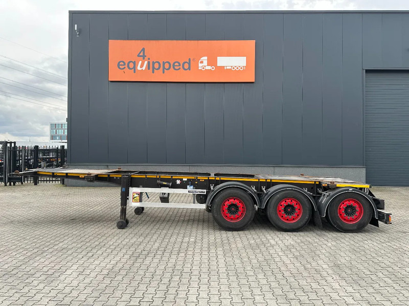 Burg 20FT / 20FT SWAP ADR, Leergewicht : 3.690kg, SAF INTRADISC, 2x Liftachse, NL, APK/ADR: 10-2025, 70% Reifen - Semireboque transportador de contêineres/ Caixa móvel: foto 3 Burg 20FT / 20FT SWAP ADR, Leergewicht : 3.690kg, SAF INTRADISC, 2x Liftachse, NL, APK/ADR: 10-2025, 70% Reifen - Semireboque transportador de contêineres/ Caixa móvel: foto 3
