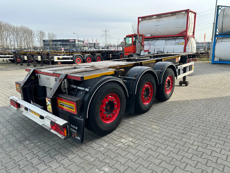 Burg 20FT ADR (EX/II, EX/III, FL, AT), Leergewicht : 3.690kg, SAF INTRADISC, 2x Liftachse, NL-Chassis, 75% Reifen, APK/ADR: 07-2025 - Semireboque transportador de contêineres/ Caixa móvel: foto 4 Burg 20FT ADR (EX/II, EX/III, FL, AT), Leergewicht : 3.690kg, SAF INTRADISC, 2x Liftachse, NL-Chassis, 75% Reifen, APK/ADR: 07-2025 - Semireboque transportador de contêineres/ Caixa móvel: foto 4