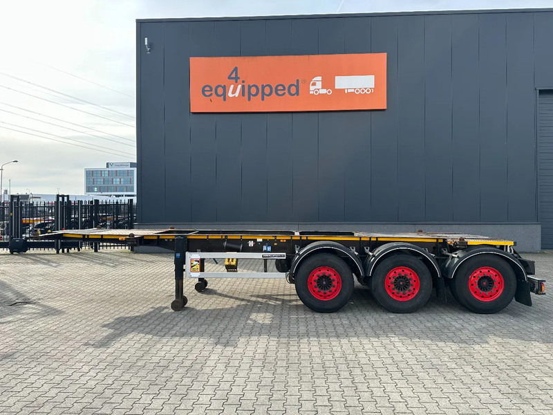 Burg 20FT ADR (EX/II, EX/III, FL, AT), Leergewicht : 3.690kg, SAF INTRADISC, 2x Liftachse, NL-Chassis, 75% Reifen, APK/ADR: 07-2025 - Semireboque transportador de contêineres/ Caixa móvel: foto 2 Burg 20FT ADR (EX/II, EX/III, FL, AT), Leergewicht : 3.690kg, SAF INTRADISC, 2x Liftachse, NL-Chassis, 75% Reifen, APK/ADR: 07-2025 - Semireboque transportador de contêineres/ Caixa móvel: foto 2