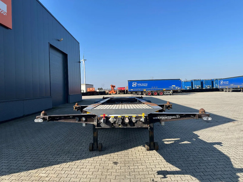 Burg 20FT ADR (EX/II, EX/III, FL, AT), empty weight: 3.690kg, SAF INTRADISC, 2x liftaxle, ALCOA, NL-Chassis, APK/ADR: 07-2025 - Semireboque transportador de contêineres/ Caixa móvel: foto 4 Burg 20FT ADR (EX/II, EX/III, FL, AT), empty weight: 3.690kg, SAF INTRADISC, 2x liftaxle, ALCOA, NL-Chassis, APK/ADR: 07-2025 - Semireboque transportador de contêineres/ Caixa móvel: foto 4