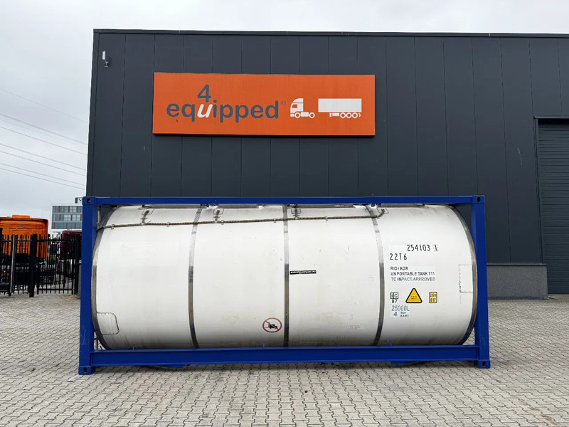 CIMC 20FT ISO, 25.050L / 1-COMP / 3 BAFFELS / T11 / 4 manholes / ADR valid until 04/2027 - Depósito de armazenamento: foto 2 CIMC 20FT ISO, 25.050L / 1-COMP / 3 BAFFELS / T11 / 4 manholes / ADR valid until 04/2027 - Depósito de armazenamento: foto 2