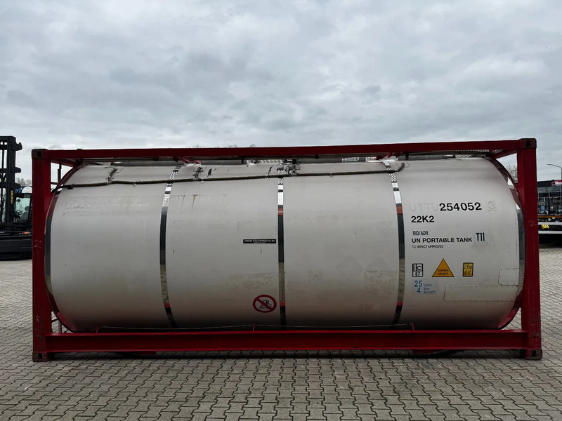 CIMC 20FT ISO, 25.080L / 1-COMP / 3 BAFFELS / T12 / 4 manholes / ADR valid until 02/2027 - Depósito de armazenamento: foto 3 CIMC 20FT ISO, 25.080L / 1-COMP / 3 BAFFELS / T12 / 4 manholes / ADR valid until 02/2027 - Depósito de armazenamento: foto 3