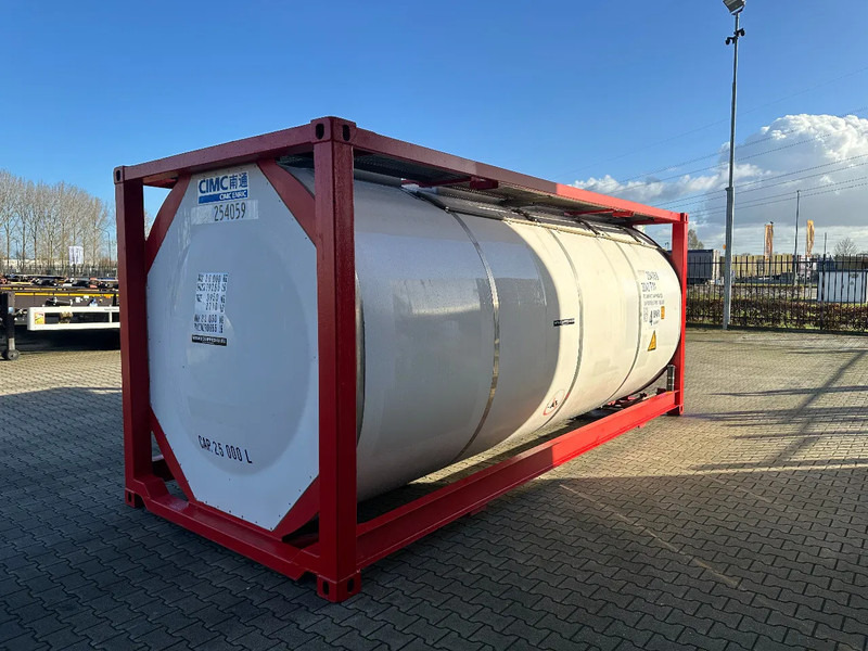 CIMC 20FT ISO, 25.080L / 1-COMP / 3 BAFFELS / T12 / 4 manholes / ADR valid until 12/2026 - Depósito de armazenamento: foto 4 CIMC 20FT ISO, 25.080L / 1-COMP / 3 BAFFELS / T12 / 4 manholes / ADR valid until 12/2026 - Depósito de armazenamento: foto 4