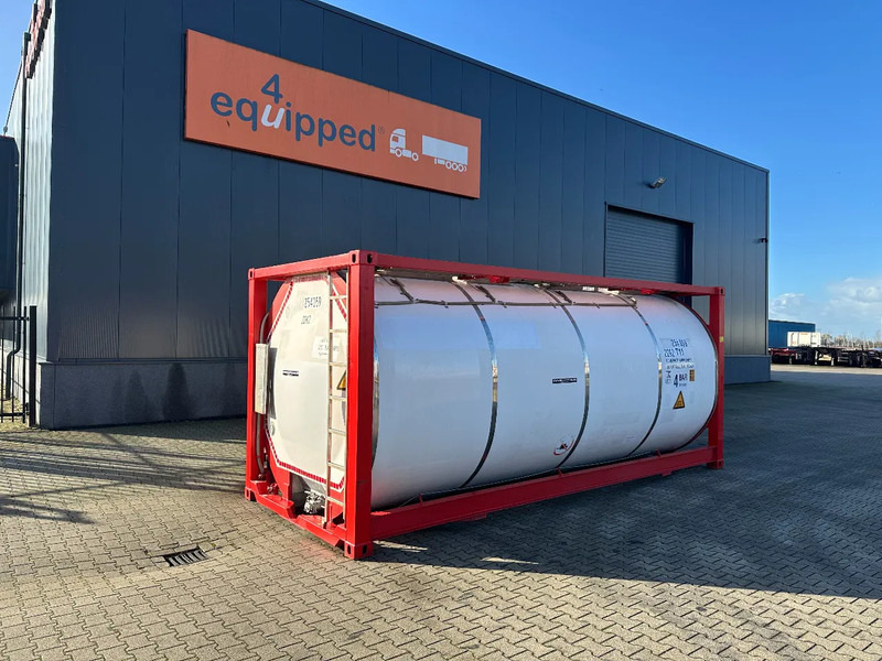 CIMC 20FT ISO, 25.080L / 1-COMP / 3 BAFFELS / T12 / 4 manholes / ADR valid until 12/2026 - Depósito de armazenamento: foto 1 CIMC 20FT ISO, 25.080L / 1-COMP / 3 BAFFELS / T12 / 4 manholes / ADR valid until 12/2026 - Depósito de armazenamento: foto 1