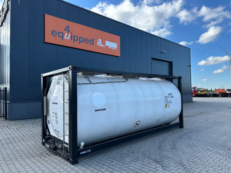 CIMC NEW / UNUSED, for FOOD STUFF or CHEMICAL, 20FT ISO, 25.030L, L4BN, UN Portable, T11, test: 1-2027 - Depósito de armazenamento: foto 1 CIMC NEW / UNUSED, for FOOD STUFF or CHEMICAL, 20FT ISO, 25.030L, L4BN, UN Portable, T11, test: 1-2027 - Depósito de armazenamento: foto 1