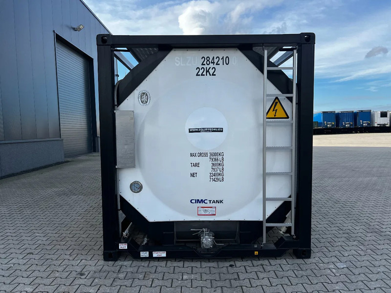 CIMC UNUSED, BOTH FOOD STUFF/CHEMICAL USE, 20FT ISO, 25.000L, L4BN, UN Portable, T11, test: 1-2027 - Depósito de armazenamento: foto 5 CIMC UNUSED, BOTH FOOD STUFF/CHEMICAL USE, 20FT ISO, 25.000L, L4BN, UN Portable, T11, test: 1-2027 - Depósito de armazenamento: foto 5