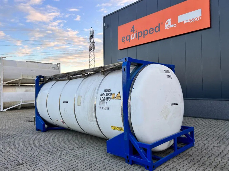 CPV 30.890L, steam heating, UN PORTABLE, T7, 5Y+CSC insp.: 02/2026 - Depósito de armazenamento: foto 2 CPV 30.890L, steam heating, UN PORTABLE, T7, 5Y+CSC insp.: 02/2026 - Depósito de armazenamento: foto 2