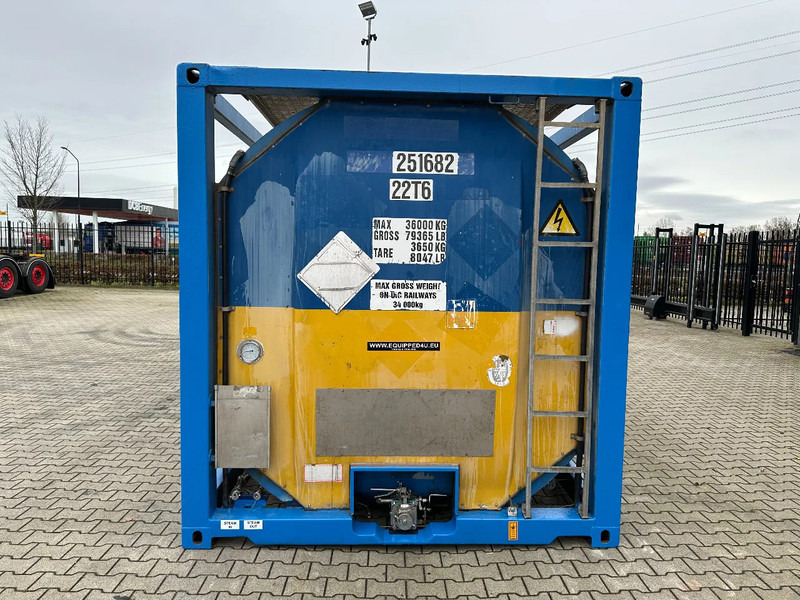 Consani 25.100L / 1-COMP, 20FT ISO, UN PORTABLE T11, 2,5Y-inspection till: 02-2028 - Depósito de armazenamento: foto 5 Consani 25.100L / 1-COMP, 20FT ISO, UN PORTABLE T11, 2,5Y-inspection till: 02-2028 - Depósito de armazenamento: foto 5