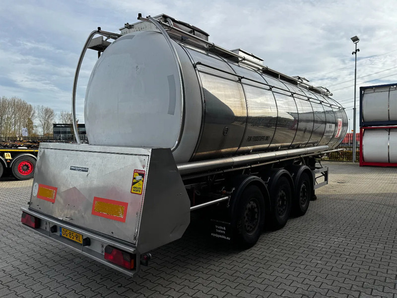 Feldbinder LEBENSMITTEL / LEVENSMIDDELEN FOOD / 33.500L / 3-COMP / PUMPE / INOX / NL-trailer / APK: 10-2026 - Semirreboque tanque: foto 3 Feldbinder LEBENSMITTEL / LEVENSMIDDELEN FOOD / 33.500L / 3-COMP / PUMPE / INOX / NL-trailer / APK: 10-2026 - Semirreboque tanque: foto 3