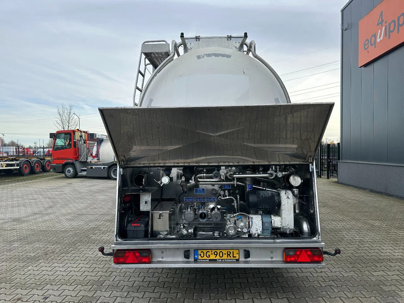 Feldbinder LEBENSMITTEL / LEVENSMIDDELEN FOOD / 33.500L / 3-COMP / PUMPE / INOX / NL-trailer / APK: 10-2026 - Semirreboque tanque: foto 5 Feldbinder LEBENSMITTEL / LEVENSMIDDELEN FOOD / 33.500L / 3-COMP / PUMPE / INOX / NL-trailer / APK: 10-2026 - Semirreboque tanque: foto 5