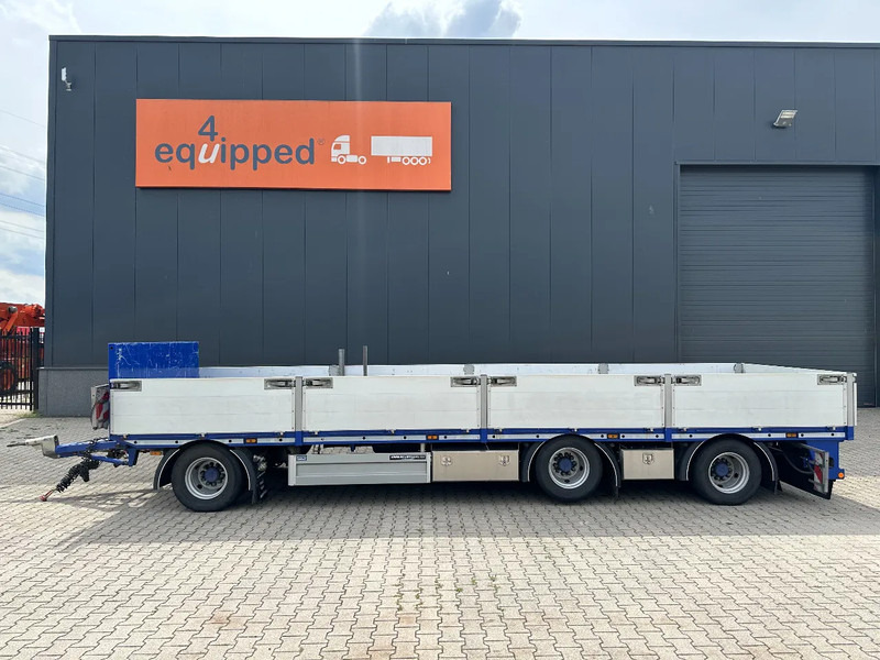Floor zeer mooie AXD.330 3-assige aanhanger met alu zijborden, rongpotten, liftas, geschoopeerd, NL-aanhanger - Reboque plataforma/ Caixa aberta: foto 3 Floor zeer mooie AXD.330 3-assige aanhanger met alu zijborden, rongpotten, liftas, geschoopeerd, NL-aanhanger - Reboque plataforma/ Caixa aberta: foto 3
