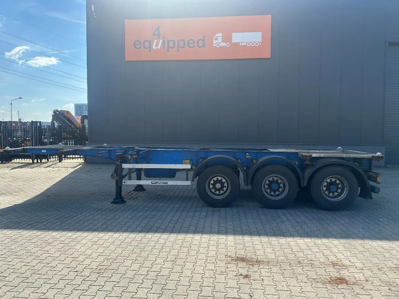 Groenewegen 20FT/30FT, ADR (EX/II, EX/III, FL, OX, AT), drum, NL-Chassis - Semireboque transportador de contêineres/ Caixa móvel: foto 2 Groenewegen 20FT/30FT, ADR (EX/II, EX/III, FL, OX, AT), drum, NL-Chassis - Semireboque transportador de contêineres/ Caixa móvel: foto 2