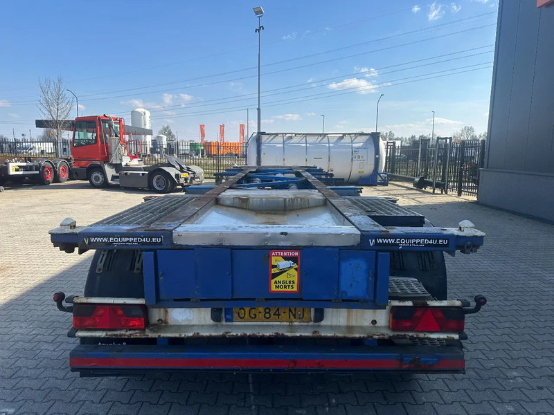 Groenewegen 20FT/30FT, ADR (EX/II, EX/III, FL, OX, AT), drum, NL-Chassis - Semireboque transportador de contêineres/ Caixa móvel: foto 3 Groenewegen 20FT/30FT, ADR (EX/II, EX/III, FL, OX, AT), drum, NL-Chassis - Semireboque transportador de contêineres/ Caixa móvel: foto 3