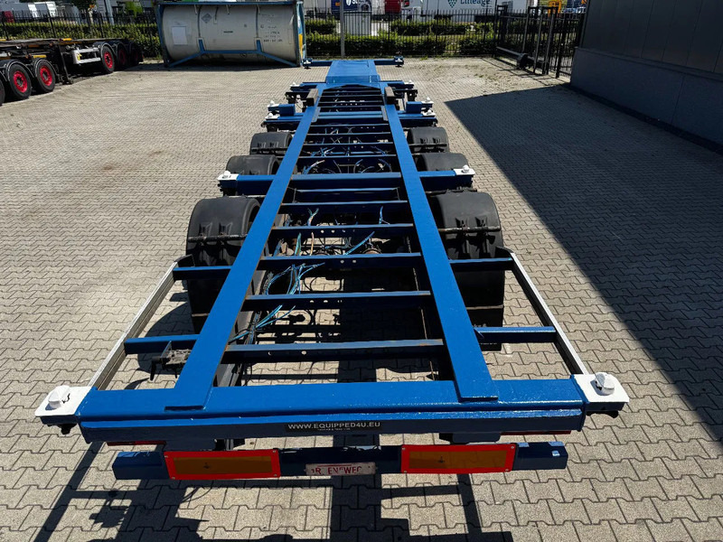 Groenewegen 40FT HC-chassis, BPW+Drum, liftaxle, NL-Chassis - Semireboque transportador de contêineres/ Caixa móvel: foto 4 Groenewegen 40FT HC-chassis, BPW+Drum, liftaxle, NL-Chassis - Semireboque transportador de contêineres/ Caixa móvel: foto 4