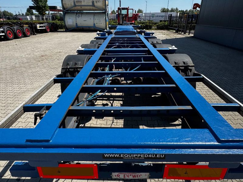 Groenewegen 40FT HC-chassis, BPW+Drum, liftaxle, NL-Chassis - Semireboque transportador de contêineres/ Caixa móvel: foto 5 Groenewegen 40FT HC-chassis, BPW+Drum, liftaxle, NL-Chassis - Semireboque transportador de contêineres/ Caixa móvel: foto 5