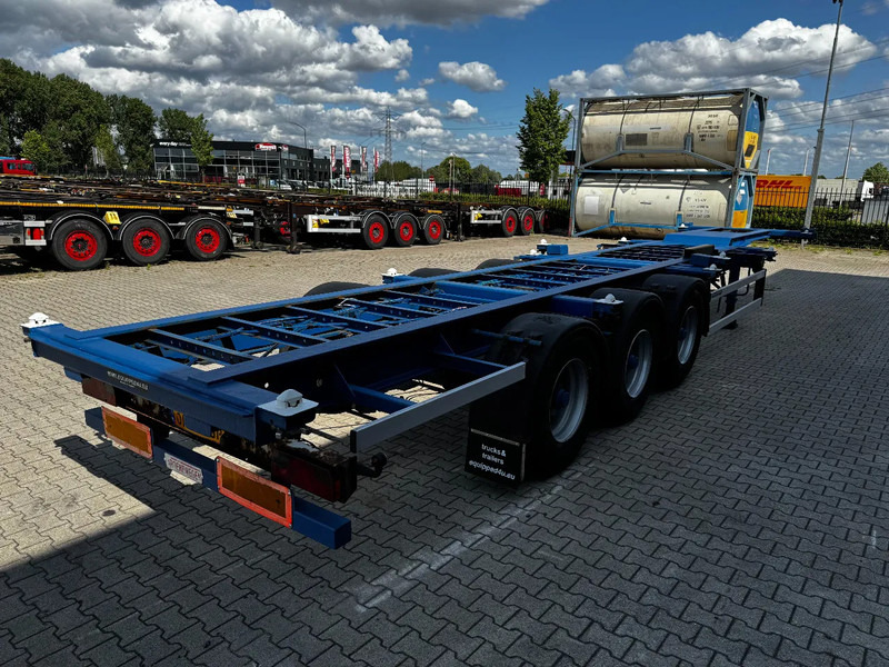 Groenewegen 40FT HC-chassis, BPW+Trommel, Liftachse, NL-Chassis - Semireboque transportador de contêineres/ Caixa móvel: foto 5 Groenewegen 40FT HC-chassis, BPW+Trommel, Liftachse, NL-Chassis - Semireboque transportador de contêineres/ Caixa móvel: foto 5