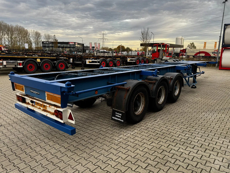 Groenewegen 40FT-chassis / liftaxle / drumbrakes / NL-Chassis - Semireboque transportador de contêineres/ Caixa móvel: foto 4 Groenewegen 40FT-chassis / liftaxle / drumbrakes / NL-Chassis - Semireboque transportador de contêineres/ Caixa móvel: foto 4
