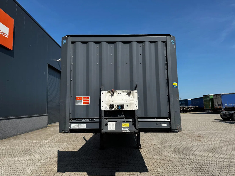 Krone originele platte oplegger met rongpotten + rongen, liftas, schijfremmen, NL-oplegger - Semi-reboque plataforma/ Caixa aberta: foto 4 Krone originele platte oplegger met rongpotten + rongen, liftas, schijfremmen, NL-oplegger - Semi-reboque plataforma/ Caixa aberta: foto 4
