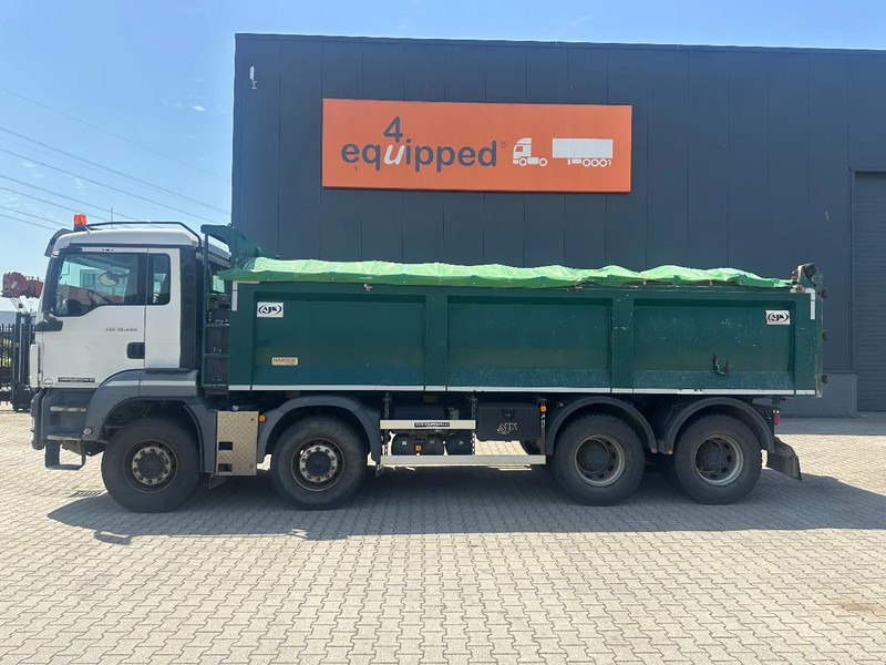 MAN TGS 35.440 AJK HARDOX KIPPER (16.5m3), 8x4, MANUAL, EURO-5, TWIN-STEER, BIG AXLES - Caminhão basculante: foto 4 MAN TGS 35.440 AJK HARDOX KIPPER (16.5m3), 8x4, MANUAL, EURO-5, TWIN-STEER, BIG AXLES - Caminhão basculante: foto 4