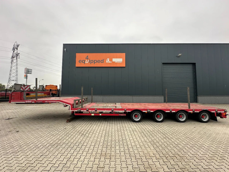 Nooteboom MCO-50-04V 4-axle lowloader, 4x hydraulic steering, 6700mm extendable, floor height: 785mm, NL-trailer, APK: 11/2025 - Semireboque baixa: foto 5 Nooteboom MCO-50-04V 4-axle lowloader, 4x hydraulic steering, 6700mm extendable, floor height: 785mm, NL-trailer, APK: 11/2025 - Semireboque baixa: foto 5