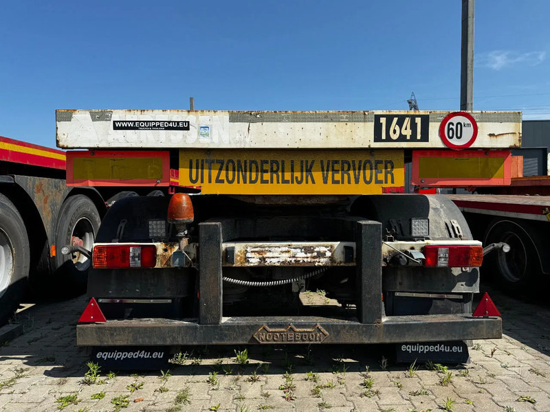 Nooteboom OVB-73-04, 73 tons 4-axle Ballast trailer, 3 hydraulic steering axles, 75% tyres, MOT 03/2026 - Semi-reboque plataforma/ Caixa aberta: foto 4 Nooteboom OVB-73-04, 73 tons 4-axle Ballast trailer, 3 hydraulic steering axles, 75% tyres, MOT 03/2026 - Semi-reboque plataforma/ Caixa aberta: foto 4